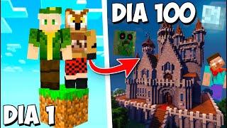 Minecraft "ONE BLOCK" con Mods de MIEDO | Willy y Fargan DIA 1