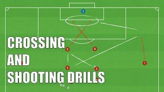 3 Crossing and Shooting Drills | Football/Soccer