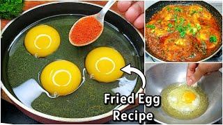 5 Minutes Egg Recipe | Masala Fried Egg Recipe | New Recipe | Dinner Recipes | Anda Recipe