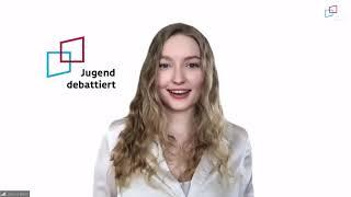 Jugend debattiert Landesfinale 2022