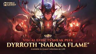 New Collector Skin | Dyrroth "Naraka Flame" | Mobile Legends: Bang Bang