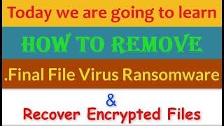 Vpsh File Virus Ransomware [.Vpsh] Removal and Decrypt Files