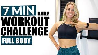 7 min Daily WORKOUT CHALLENGE  [Full Body Workout]