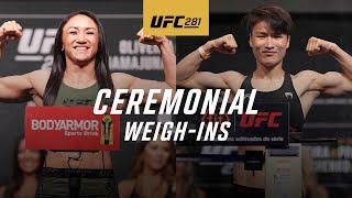 UFC 281: Ceremonial Weigh-In