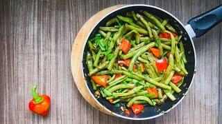 Chinese Spicy Szechuan Green Beans Stir Fry | Viathur Kitchen