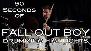 90 Seconds of Fall Out Boy Drumming Highlights