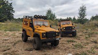 MN99s version 1 and new version 2 Camel  trophy edition's trailing !!