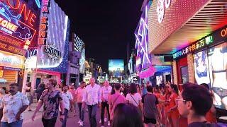 World's Largest Red Light District | Walking Thailand's Sin City Pattaya on Saturday Night