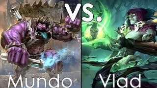 [LoL] League of Legends - Diamond Vladimir vs. Mundo Top Lane - Season 4 Ranked Full Game