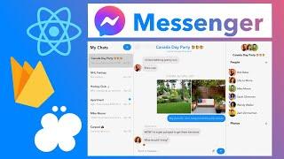 Build a BETTER Facebook Messenger Chat Application | React JS, Firebase, Chat Engine