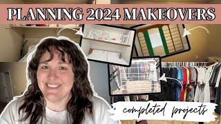 my 2024 makeover plans // what's coming up on this channel + what we've done so far