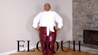 NEW ITEMS AT ELOQUII!!  || PLUS SIZE & CURVY TRY ON HAUL || SIZE 18-22 || MISSJEMIMA