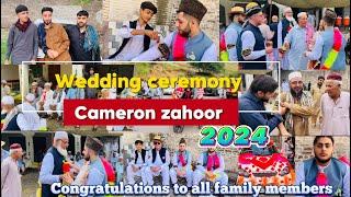 Wedding ceremony of Cameron zahoor/Saleh khana kotli kalan/Desi wedding/British boy wedding/2024