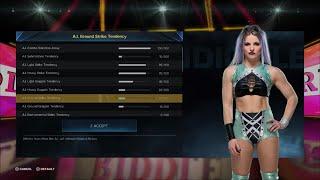 WWE 2K23 | Candice LeRae Updated Moveset + Base Superstar Settings