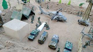 Army Men|grey army vs green army|#stopmotion#plasticapocalypse