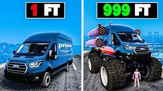 Upgrading to the BIGGEST Amazon Van ever in GTA 5