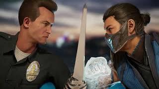 Mortal Kombat 1: Khaos Reigns | Diálogo de T-1000 con Sub-Zero |