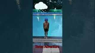 #Diving into the Pool#Trending#Viral#Tarun's_Adventure#