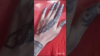 Mehandi #design# beautiful# design# for# muskan #