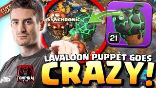 LAVALOON PUPPET is actually INSANE with this CRAZY attack from Almualin! Clash of Clans