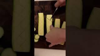 Making the viral Thomas Keller zucchini recipe