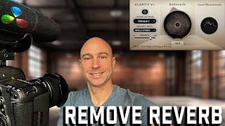 Remove REVERB from Dialogue in DaVinci Resolve | Waves De-Reverb Plugin