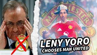 BREAKING: HERE WE GO! LENY YORO Signs for Manchester United