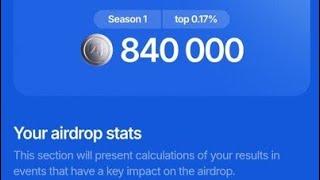 how to check your iceberg airdrop allocation #iceberg #telegram_mining