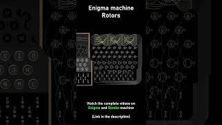 Enigma machine's rotors