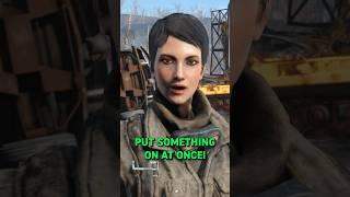 Your Companions React to Wearing No Clothes in Fallout 4