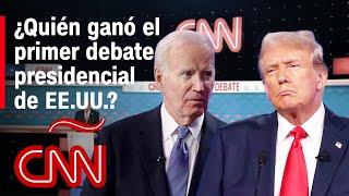 ANÁLISIS | ¿Quién ganó el primer debate presidencial de EE.UU. entre Biden y Trump?