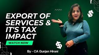 LUT and Export of Services in GST #gst #taxes  #income #tax #export #lut