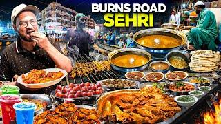 Nihari at Waheed Kabab | Burns Road Ramadan Street Food | Best Sehri in Karachi, Pakistan