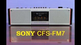 SONY CFS-FM7 Ремонт и профилактика. Repair and restoration.