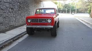 1975 International Harvester Scout II Omaha Orange for sale