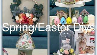 New (high-end) Easter / spring diys /how to make a beaded wreath / easy diys for Easter / spring