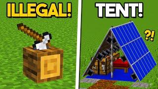 10 Useful DAY 1 Build Hacks in Minecraft!
