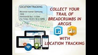 Enable location tracking (point feature) in Arcgis online for Collector maps & dashboard