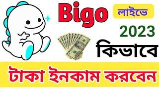 how to earn money on bigo live app 2023 | কিভাবে ইনকাম করতে হয় বিগো লাইভে | make money on bigo live