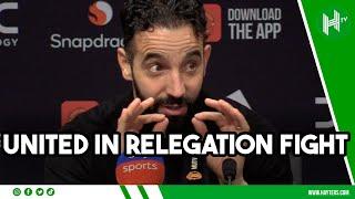 EMBARRASSING TO TALK ABOUT RELEGATION | Ruben Amorim | Man Utd 0-2 Newcastle