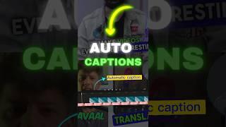  FREE Auto Caption Generator For Video | वीडियो मैं Subtitle कैसे Add Karey #shorts #viral #ai