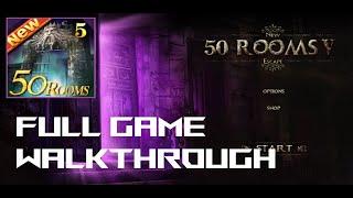 New 50 Rooms Escape V Full Game Walkthrough