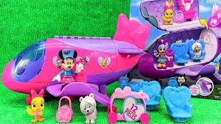  LIVE  Satisfied With Unboxing Minnie Mouse Airplane Toy  ️  MICKEY MOUSE & Friends | ASMR Toys