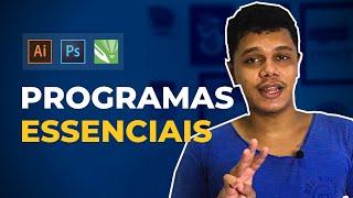 Os 3 principais programas de DESIGN GRÁFICO