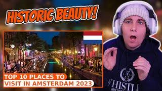 Top 10 Places to Visit in Amsterdam 2023 | Australian Reacts | AussieTash