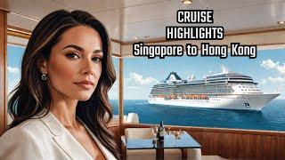 Celebrity Solstice Cruise Singapore to Hong Kong Highlights Thailand Halong Bay Vietnam Hong Kong