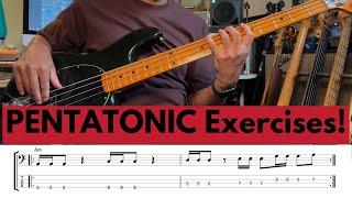 7 Creative Bass Pentatonic Exercises
