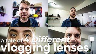 The BEST Lenses for VLOGGING - Ultrawide vs Wide vs Kit Lens vs 50mm