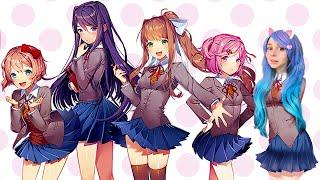 ВСТУПАЮ В ЛИТЕРАТУРНЫЙ КЛУБ!  Doki doki literature club #1