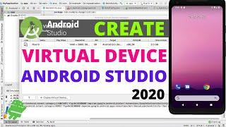 How to Create Virtual Device (AVD) in Android Studio 3.6 (2020) | Create Emulator in Android Studio